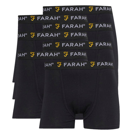Farah 7 Pack Mens Cotton Breathable Boxers Underwear - Vuson Collection