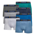 Farah 7 Pack Mens Cotton Breathable Boxers Underwear - Chander Collection