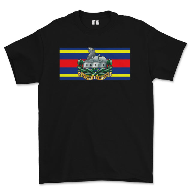 The Gloucestershire Regiment Colours Printed T-Shirt