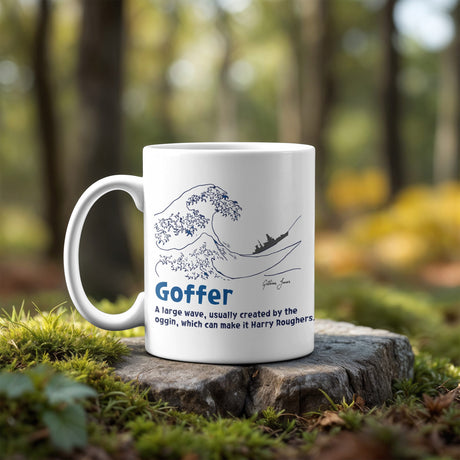 Royal Navy Goffer Cartoon Mug