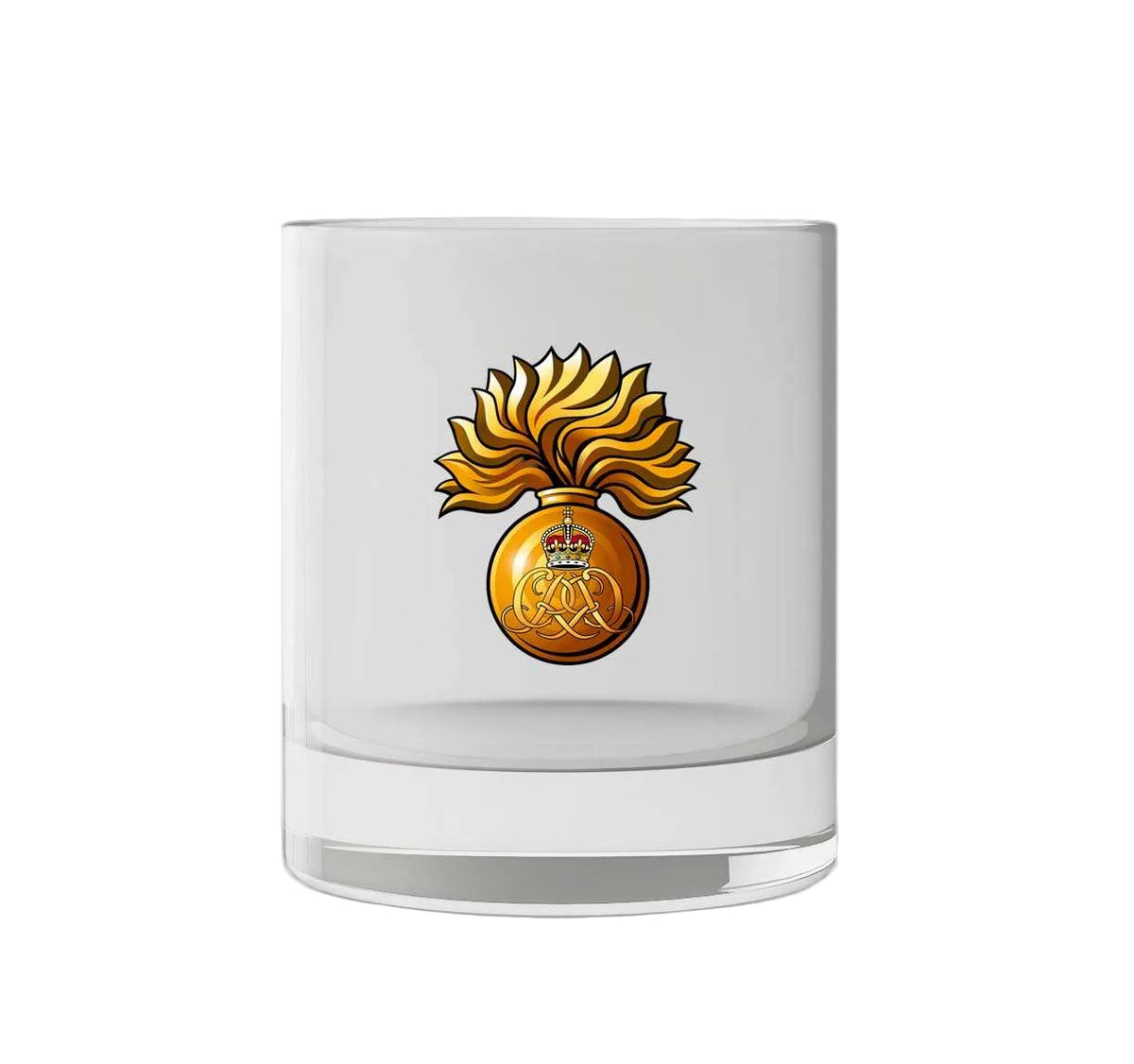 Grenadier Guards WO Cypher - Whiskey/Spirit Glass KC