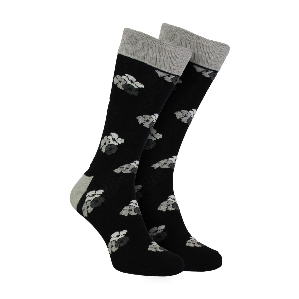 Floral Poppy Dress Socks