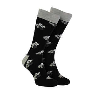 Floral Poppy Dress Socks