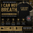 I Can Not Breath Printed T-Shirt