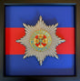 Irish Guards 3D Cap Badge Display Frame