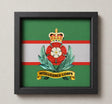 Intelligence Corps Cap Badge Display Frame