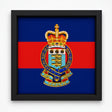 Royal Army Ordnance Corps 3D Cap Badge Display Frame