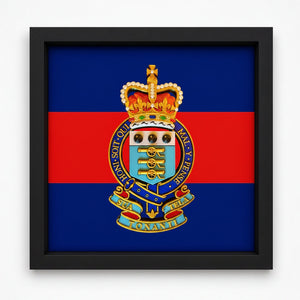 Royal Army Ordnance Corps 3D Cap Badge Display Frame