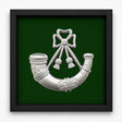 Light Infantry 3D Cap Badge Display Frame