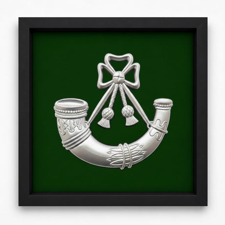 Light Infantry 3D Cap Badge Display Frame