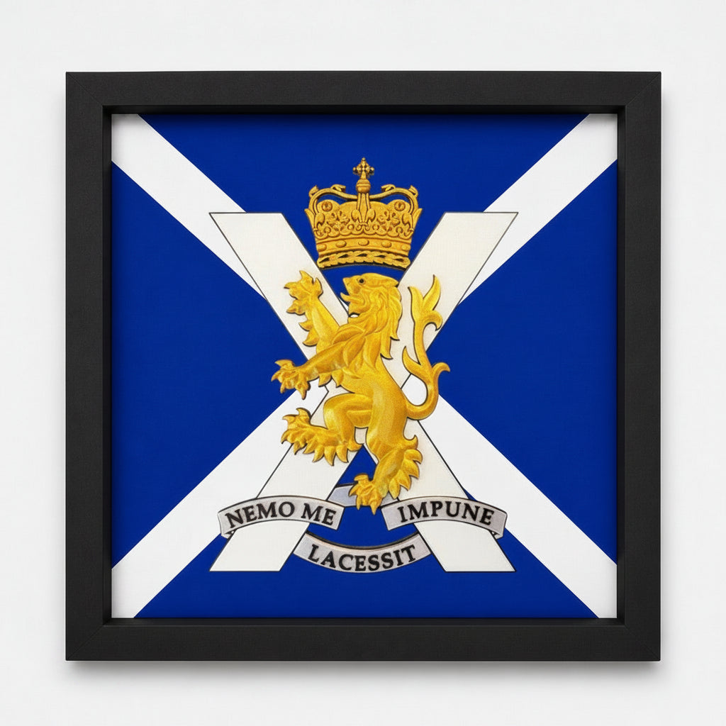Royal Regiment of Scotland 3D Cap Badge Display Frame