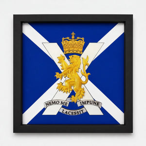 Royal Regiment of Scotland 3D Cap Badge Display Frame