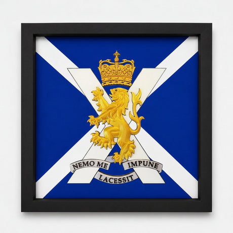Royal Regiment of Scotland 3D Cap Badge Display Frame