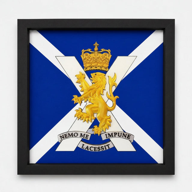 Royal Regiment of Scotland 3D Cap Badge Display Frame