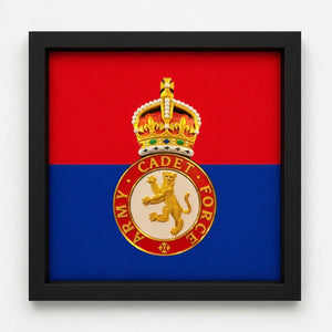 Army Cadet Force King's Crown 3D Display Frame
