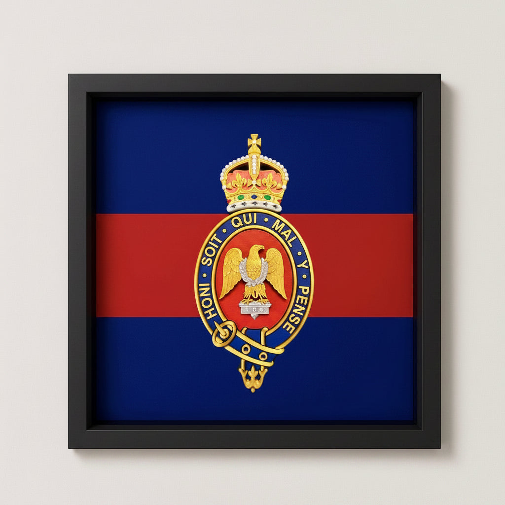 Blues and Royals Cypher 3D Cap Badge Display Frame – King's Crown