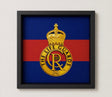 Life Guards King's Crown 3D Cap Badge Display Frame