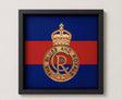 Blues and Royals 3D King's Crown Cap Badge Display Frame