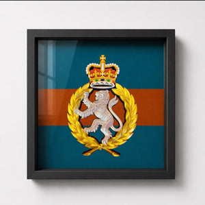 Women's Royal Army Corps Cap Badge Display Frame | Officially Licensed