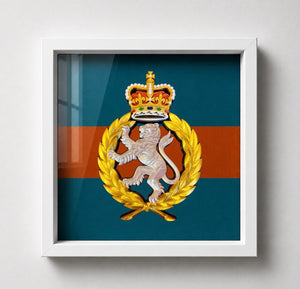Women's Royal Army Corps Cap Badge Display Frame | Officially Licensed