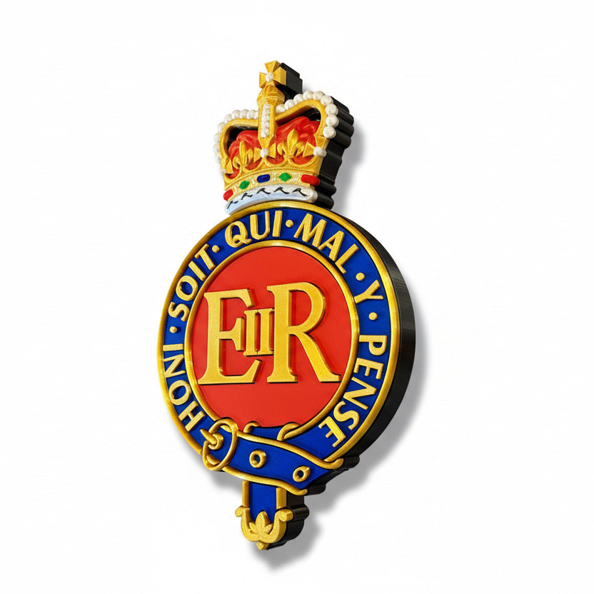 Household Cavalry Queen's Crown Cap Badge | Officially Licensed