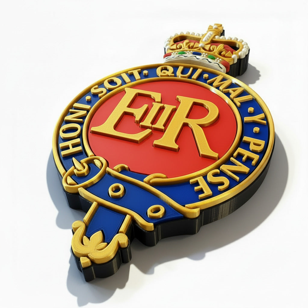 Household Cavalry Queen's Crown Cap Badge | Officially Licensed