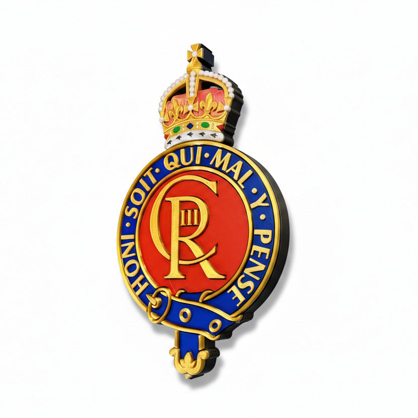 Household Cavalry King's Crown Cap Badge | Officially Licensed