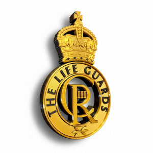 The Life Guards King's Crown Cap Badge | Officially Licensed