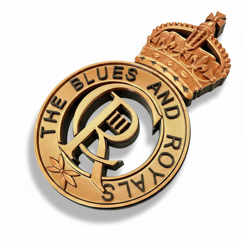 Blues and Royals King's Crown Cap Badge | Officially Licensed