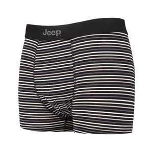 Jeep 2 Pack Mens Soft Natural Bamboo Fibres Comfortable Fitted Boxer Shorts