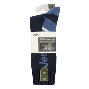 Jeep 3 Pack Mens Walking Boot Socks Performance Outdoor Socks for Hiking