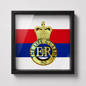 Life Guards Cap Badge Display Frame – Queen's Crown