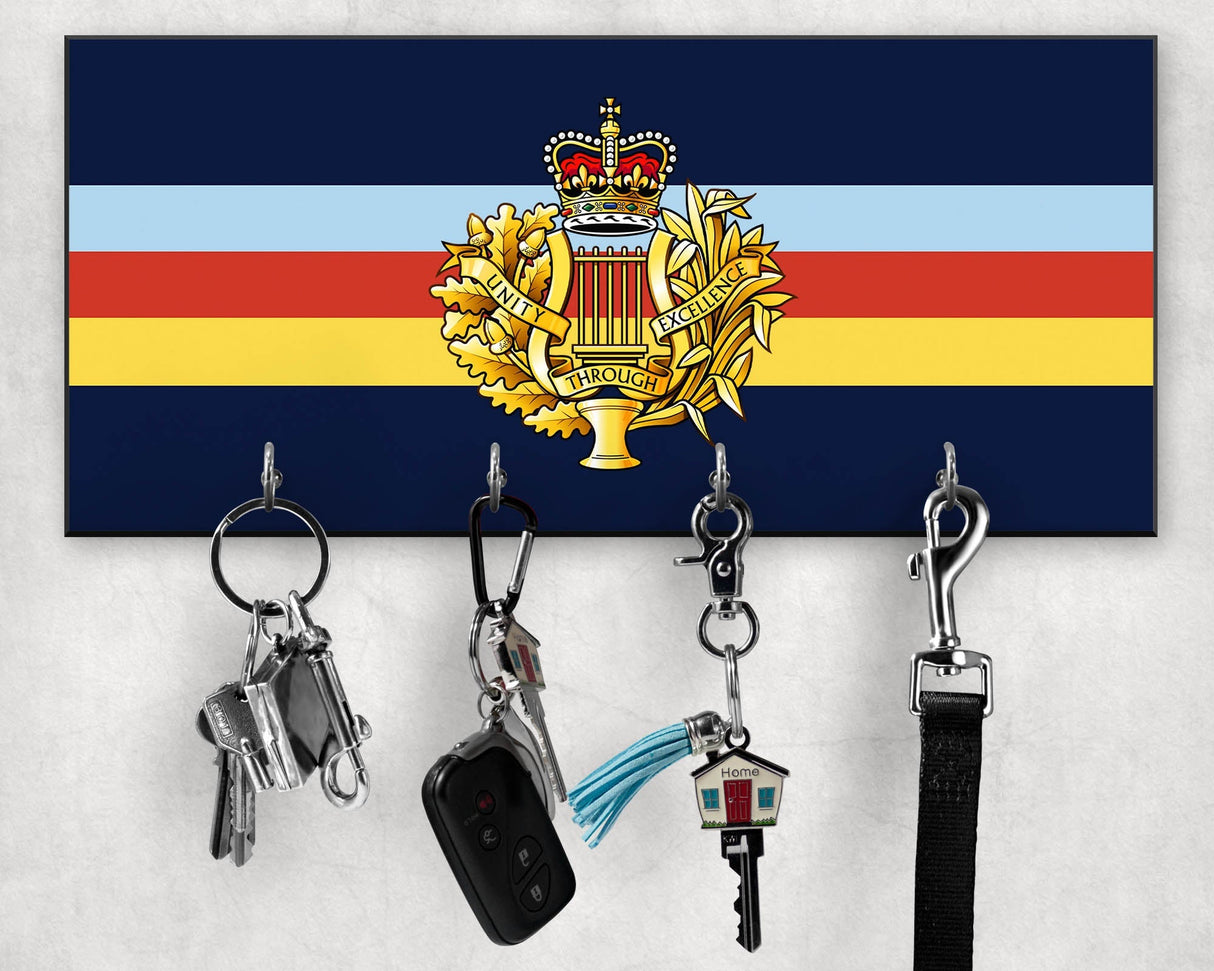 Royal Corps of Army Music  - Wooden Key/Beret Hook