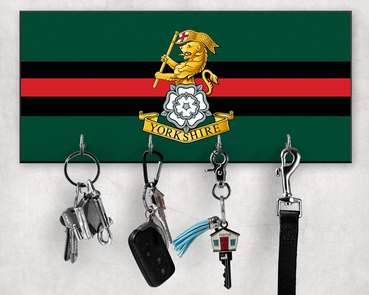 Royal Yorkshire Regiment  - Wooden Key/Beret Hook