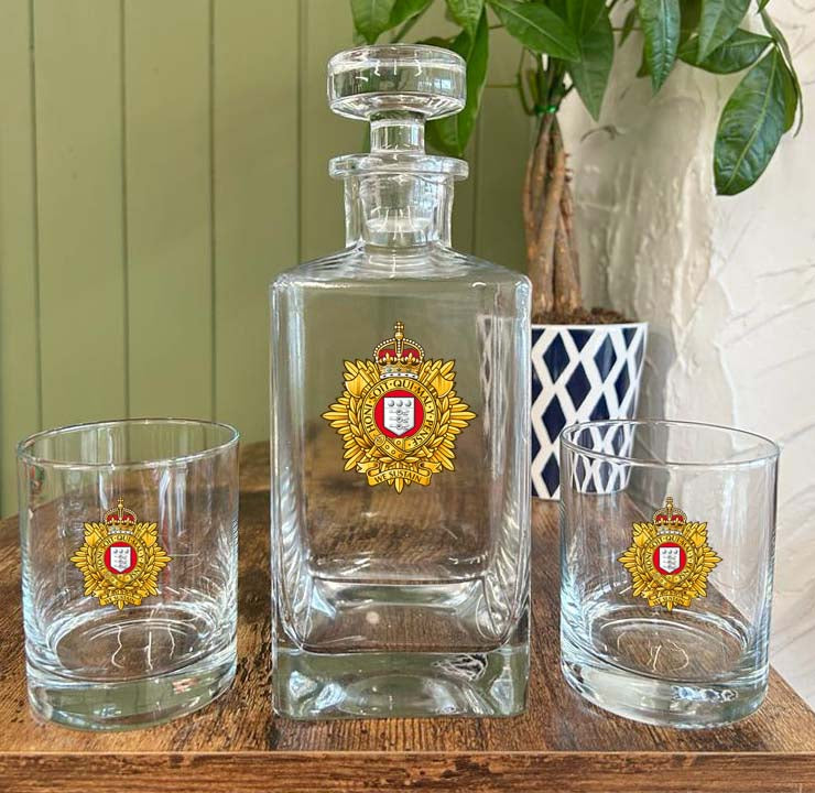 Royal Logistic Corps Officer - Decanter (New King's Crown)