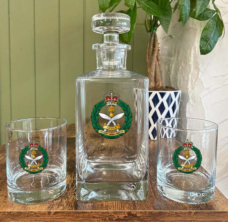 Queen's Gurkha Engineers - Decanter (New King's Crown)