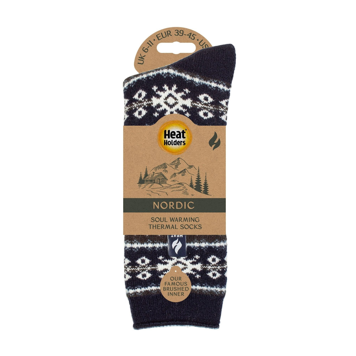 Extra Warm Nordic Thermal Socks for Men Breathable Lite Winter Socks