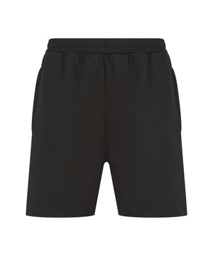 Black shorts on a white background