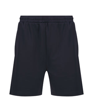 Black shorts on a white background
