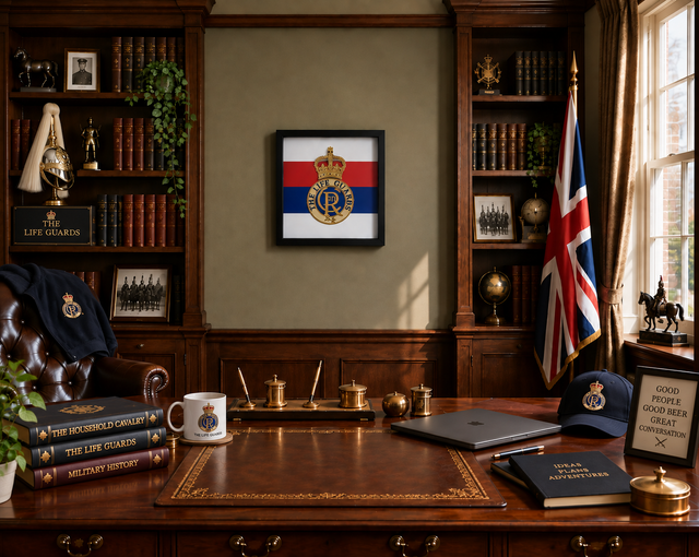 Life Guards Cap Badge Display Frame 