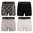Nicce 5 Pack Mens Boxers TALOX - Soft Breathable Cotton Everyday Underwear
