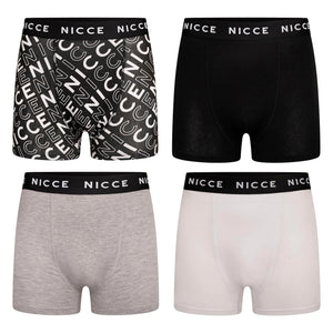 Nicce 5 Pack Mens Boxers TALOX - Soft Breathable Cotton Everyday Underwear
