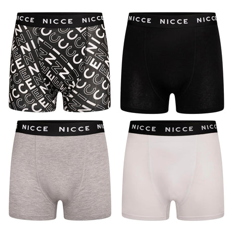 Nicce 5 Pack Mens Boxers TALOX - Soft Breathable Cotton Everyday Underwear
