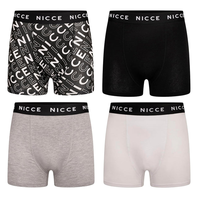 Nicce 5 Pack Mens Boxers TALOX - Soft Breathable Cotton Everyday Underwear
