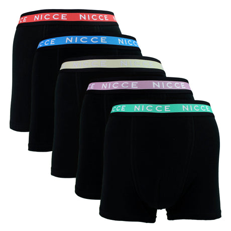 Nicce - 5 Pack Mens Boxers AMBRO - Soft Breathable Cotton Everyday Underwear
