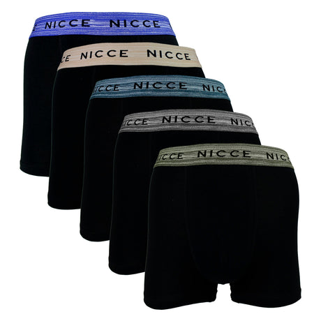 Nicce - 5 Pack Mens Boxers ADDRE - Soft Breathable Cotton Everyday Underwear