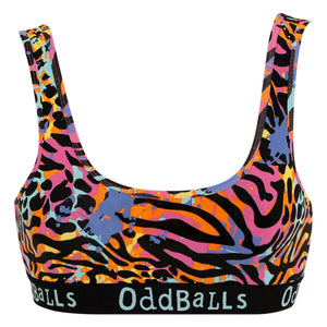 Ladies Colourful Comfy Cotton Bralette | Soft Everyday Wireless Bra Top