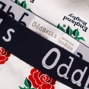 OddBalls Mens England Rugby Boxer Shorts