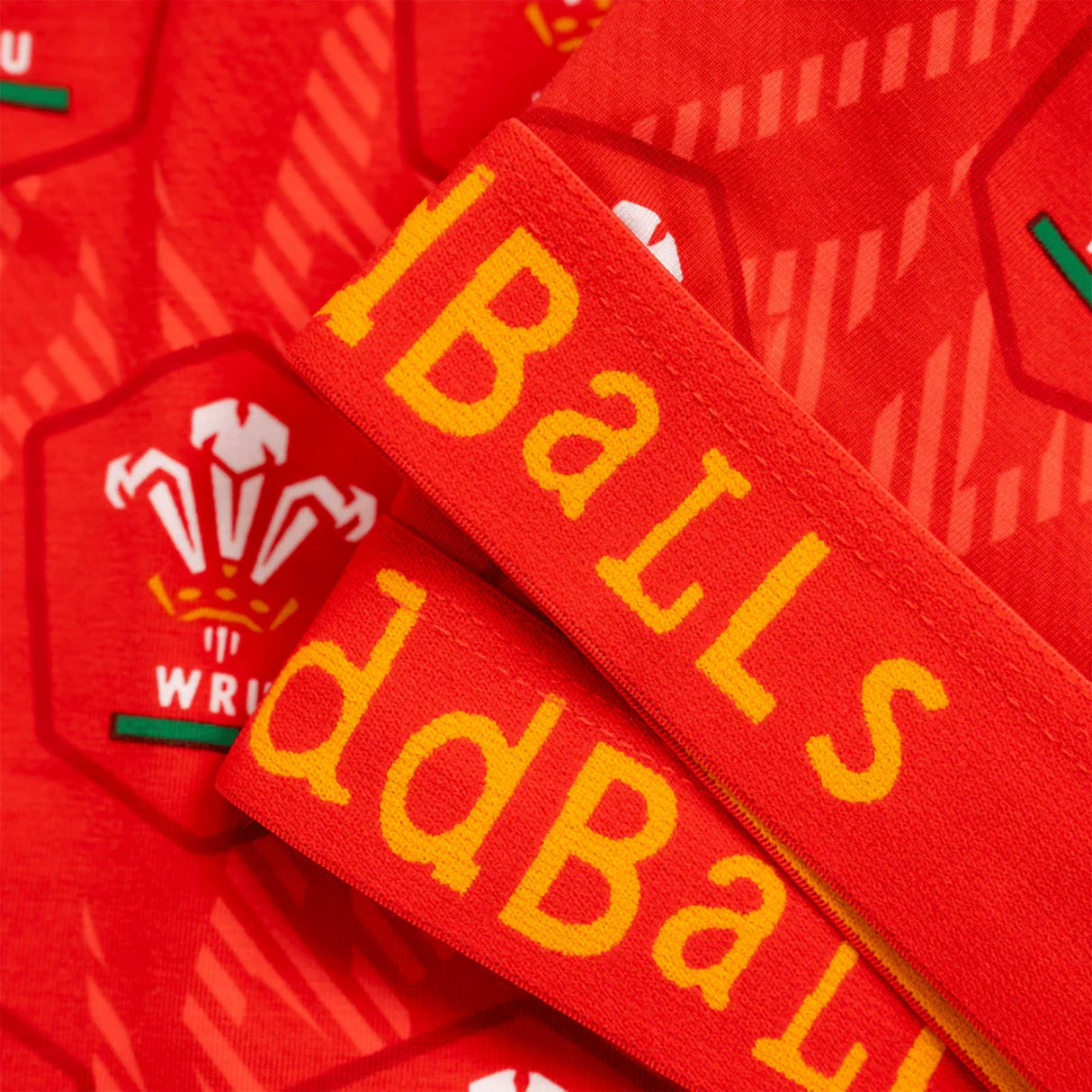 OddBalls Mens Welsh Rugby Boxer Shorts