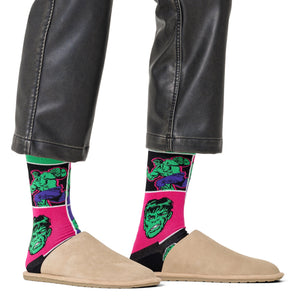 Happy Socks - Marvel Avengers The Hulk Crew Socks